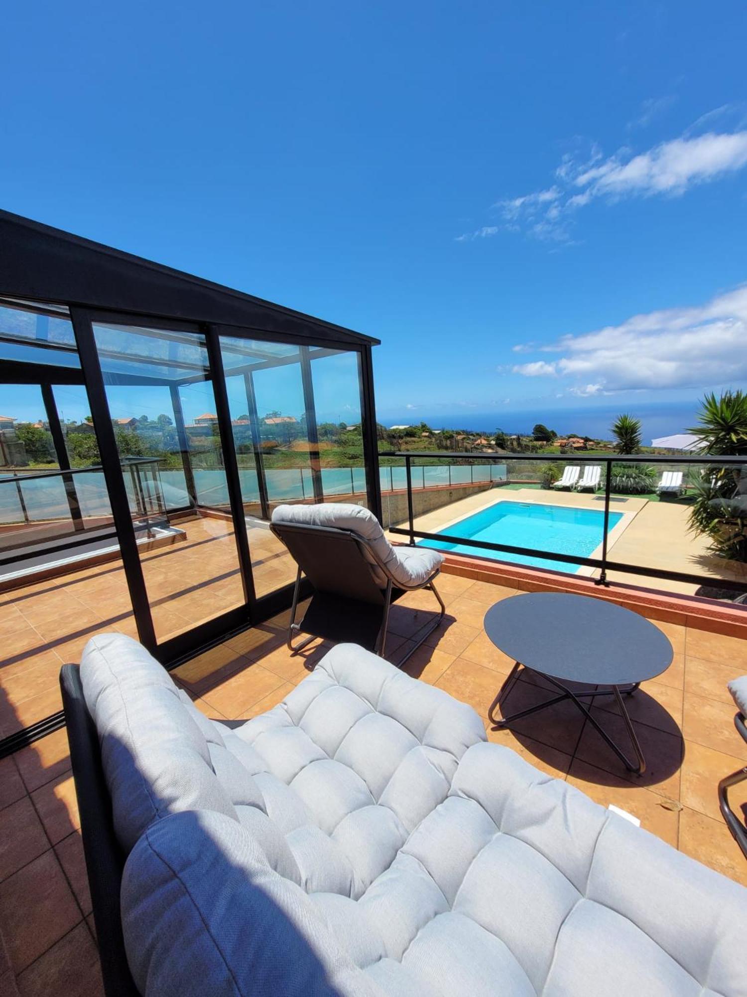 Sunset Paradise Villa With Heated Pool Кальета Экстерьер фото